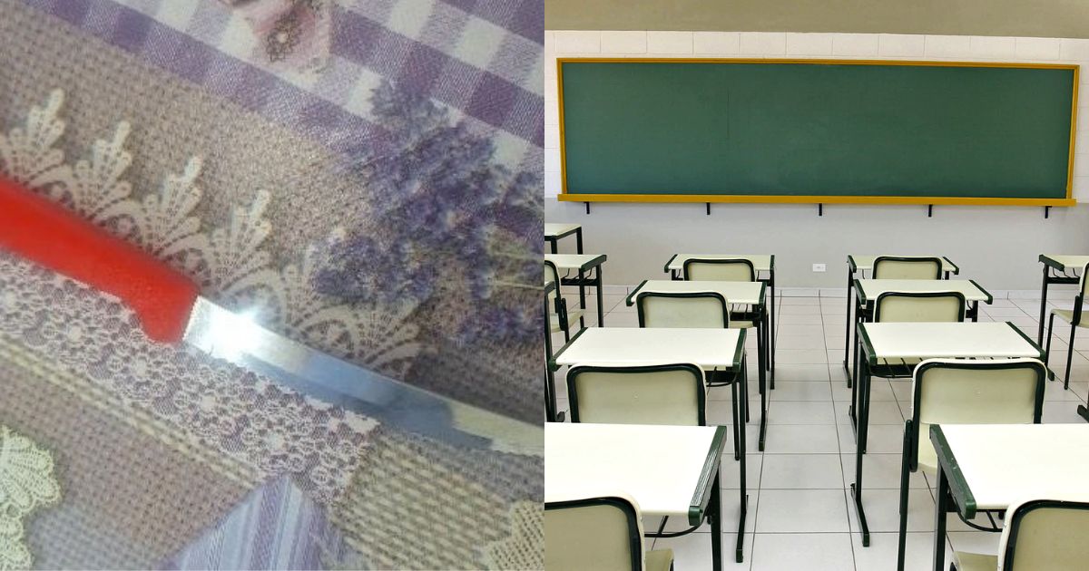 Menina de 13 anos esfaqueia colega dentro de sala de aula em escola pública de Lages
