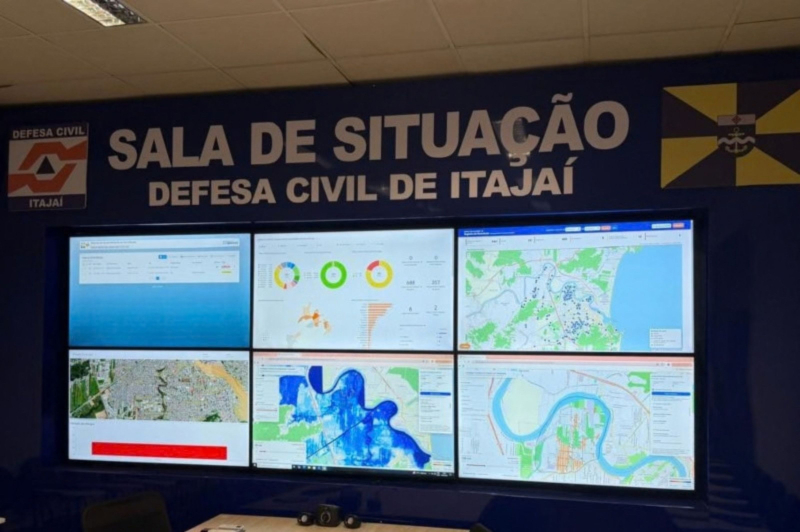 Defesa Civil e Semasa intensificam atuação conjunta para resposta a desastres em Itajaí