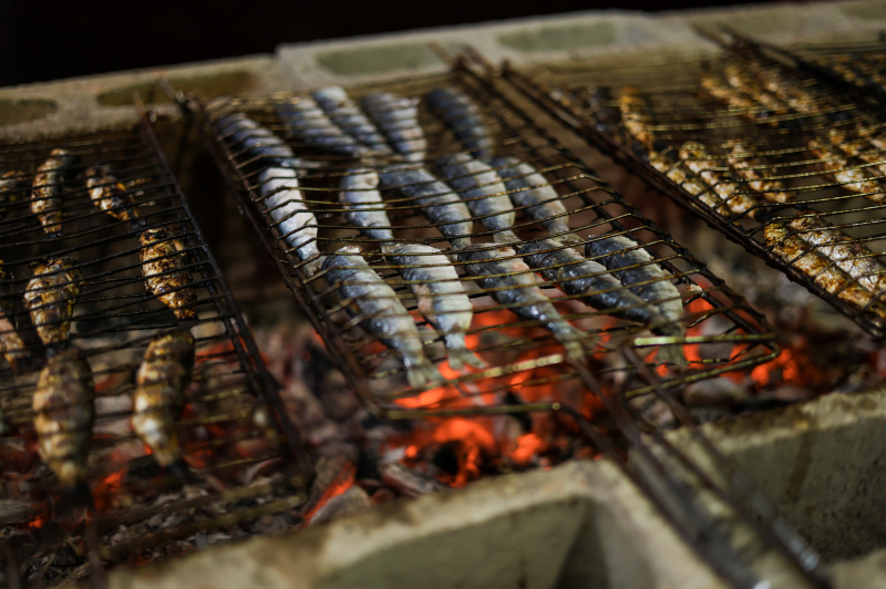 Sardinha na brasa é a “maix quirida” da Marejada: 1,3 tonelada reservada para a festa
